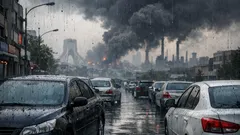 ฝนดำในเตหะรานเกิดจากอะไร ไขคำตอบว่าต่างจากฝนกรดอย่างไร