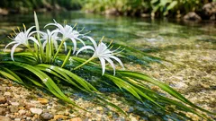 พลับพลึงธาร พืชน้ำหายากของไทยที่กำลังส่งสัญญาณว่าลำธารกำลังเปลี่ยนไป