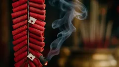 คนแน่นโรงเจบึงไร่ 1 ชลบุรี งานวันเทวะสมภพ หลวงเตี่ยเจียงกุงเอี้ย พร้อมเลขหางประทัด 083 79