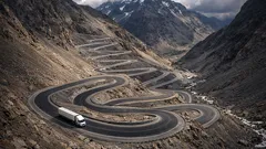 Los Caracoles คือถนนหอยทาก 29 โค้งบนเทือกเขาแอนดีสที่ทั้งสวยและชวนลุ้น