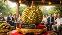 ทุเรียนที่แพงที่สุดในโลกคืออะไร ทำไมก้านยาวนนท์ยังครองตำนานราคาหลักล้าน